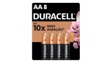 PILHA AA ALCALINA DURACELL C/8