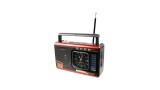 RADIO BLUETOOTH AM FM USB SD AUX BATERIA RECARREGAVEL 4 BANDAS LELONG LE-675