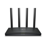 ROTEADOR TP-LINK WIFI6 ARCHER AX12 DUAL BAND GIGABIT  AX1500  4 ANTENAS PRETO