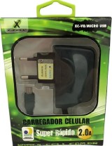 CARREGADOR CELULAR X-CELL ULTRA RÁPIDO 5V 2.0 V8