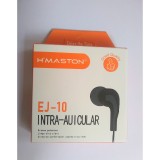 FONE DE OUVIDO HMASTON  EJ-10  PRETO OU BRANCO