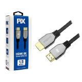 CABO HDMI 2.1 - 8K HDR 19P 30AWG 1.5 M CHIP SCE  018-2121