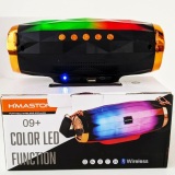 CAIXA DE SOM HMASTON BLUETOOTH COLORS 9+LED