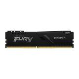 MEMORIA DESKTOP DDR4 8GB 2666MHZ KINGSTON FURY BEAST BLACK