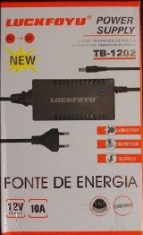 FONTE 12V 10A LUCKFOYU TB-1202