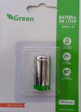 BATERIA GREEN CR123 3V