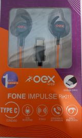 FONE DE OUVIDO TIPO C IMPULSE OEX FN-211