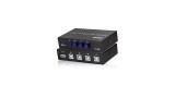 SWITCH HUB  4 PORTAS USB 2.0 TIPO-B  IMPRESSORA / SCANNER  KNUP KP-SW102