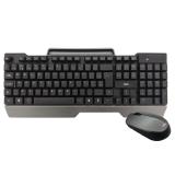 KIT TECLADO E MOUSE USB SEM FIO OEX TM406 COMBO OFFICE PRETO