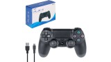 CONTROLE JOYSTICK PLAY4 VINIK PRETO PS4 SEM FIO BLUETOOTH