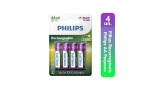 PILHA AA RECARREGAVEL PHILIPS 2500MAH C/4