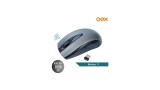 MOUSE SEM FIO OEX MS407 MOBY PRETO E CINZA