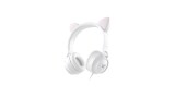 FONE DE OUVIDO HEADSET  KITTY EAR COM MICROFONE ORELHA DE GATINHO VINIK  KE110B