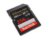 CARTÃO DE MEMORIA SD SANDISK 256GB EXTREME PRO 200MB