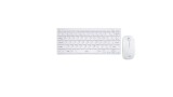 KIT TECLADO E MOUSE USB SEM FIO OEX TM405 COMBO ULTRA SLIM BRANCO