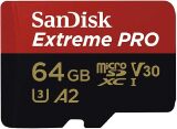 CARTAO DE MEMORIA MICRO SD 64GB SANDISK CLASSE 10 EXTREME PRO 200 MB/S 4K