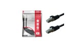 CABO DE REDE PATCH CORD CAT6 05 METROS PRETO CHIPSCE 018-9907