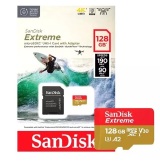 CARTAO DE MEMORIA MICRO SD 128GB SANDISK CLASSE 10 EXTREME 190MB