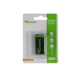 BATERIA RECARREGAVEL GREEN 9V 250MAH  013-9250