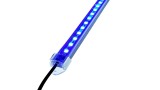 BARRA LED AZUL COM MOLDURA ACRILICA 1M