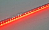 BARRA LED VERMELHO COM MOLDURA ACRILICA 1M