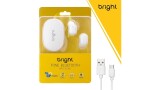 FONE DE OUVIDO BLUETOOTH BRIGHT MAX SOUND BRANCO  FN569