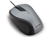 MOUSE USB COM FIO MO225 ANATOMICO MULTILASER PRETO E CINZA 1200 DPI