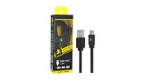 CABO TIPO C USB A MACHO 5GB 1.20 M PRETO CHIP SCE 018-0038