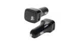 FONTE USB AUTOMOTIVO 12V 2.1A PRETO CHIP SCE 044-0007