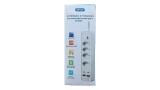 EXTENSAO 4 TOMADAS  2 USB 2 TIPO C KNUP BX2204