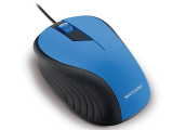 MOUSE USB COM FIO MO226 ANATOMICO MULTILASER PRETO E AZUL  1200 DPI