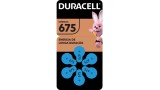 PILHA PARA APARELHO AUDITIVO DURACELL  675 CARTELA COM 6