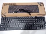 TECLADO MULTIMIDIA COM FIO USB KMEX KM-S228