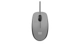 MOUSE USB MULTILASER MF400  SLIM SILENCIOSO CINZA / PRETO  MO387