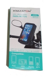 SUPORTE UNIVERSAL GPS/CELULAR P/ MOTO HMASTON  MT5.5