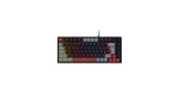 TECLADO GAMER MECANICO PCYES KIRIN PRETO VULCAN RGB PTKR75BL  SWITCH AZUL 252541