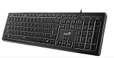 TECLADO MULTIMIDIA GENIUS SLIMSTAR 820 ABNT 2 PRETO