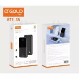 POWER BANK 10000MAH 22.5W A GOLD BTE-35 PRETO