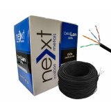 CAIXA CABO REDE CAT 5E NEXT COM 305MT CX FECHADA PRETO