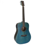 VIOLÃO ELETROACUSTICO AÇO TONANTE BLUE WOOD CORAL 41