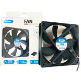 COOLER FAN PRETO 80X80X25 KNUP KP-VR313