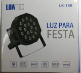 CANHÃO REFLETOR 18 LEDS 3W CADA LED RGB