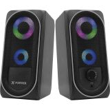 CAIXA DE SOM PC GAMING  FORTREK BLACK HAWK RGB 73403
