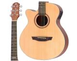 VIOLAO ELETROACUSTICO AÇO FOLK SA200C CANHOTO STRINBERG NATURAL SATIN