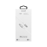 CABO 2 METROS LIGHTNING PARA USB-C HARD CABLE BRANCO - IWILL 2075