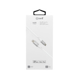 CABO LIGHTNING PARA USB-C HARD CABLE BRANCO - IWILL 2076