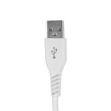 CABO USB PARA LIGHTNING STRONG CABLE EM NYLON BRANCO - IWILL 2087