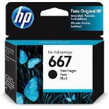 CARTUCHO DE TINTA HP 667 PRETO 2ML