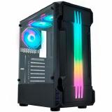 GABINETE GAMER BIFROST II RGB KMEX MID CG 01KB SEM FONTE