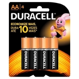 PILHA AA ALCALINA DURACELL C/4